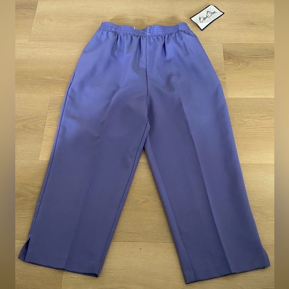 NWT Bend Over Purple Pants 10 Petite